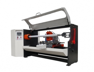 Rq-1300.1600 single shaft double knife automatic cutting table (with protective cover)
